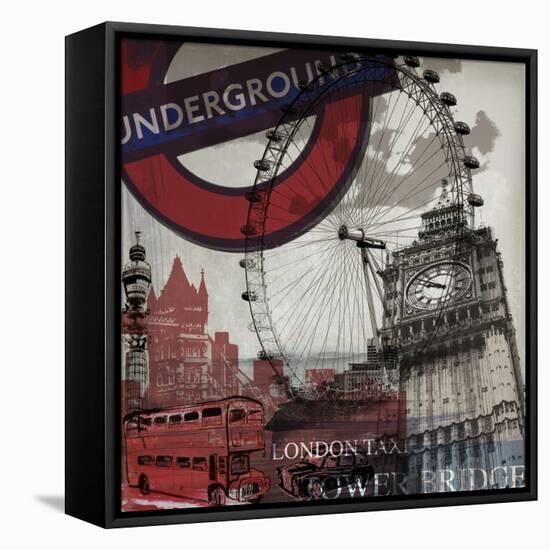 London Calling-Sidney Paul & Co.-Framed Stretched Canvas