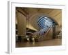 London Canary Wharf Tube Station as Part of the Jubilee Line Extension Was Designed by Norman Foste-David Bank-Framed Photographic Print