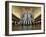 London Canary Wharf Tube Station as Part of the Jubilee Line Extension Was Designed by Norman Foste-David Bank-Framed Photographic Print