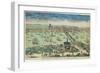'London, Capital City of the Kingdom of England', French, C.1700-null-Framed Giclee Print