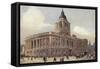London, Central Criminal Court, Old Bailey-null-Framed Stretched Canvas