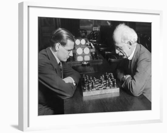 London Chess Club-null-Framed Photographic Print