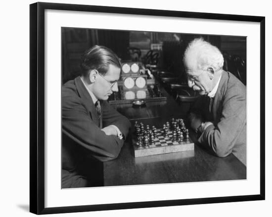 London Chess Club-null-Framed Photographic Print