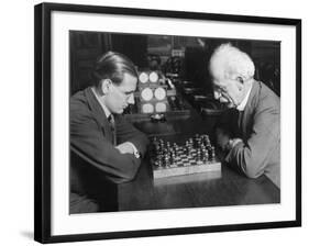 London Chess Club-null-Framed Photographic Print