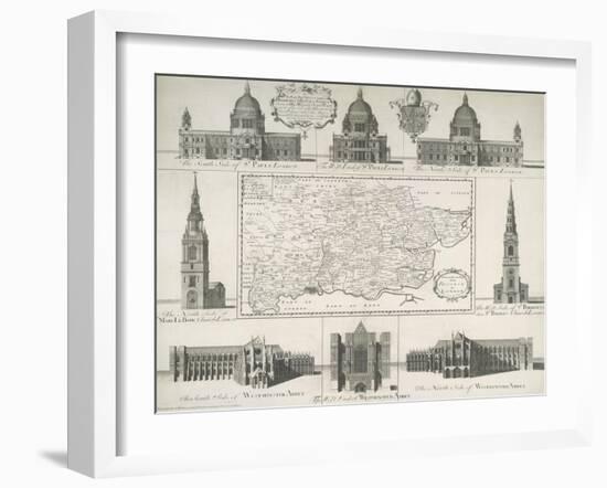 London Churches-null-Framed Giclee Print