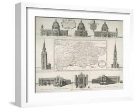 London Churches-null-Framed Giclee Print