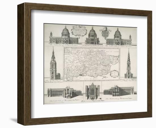 London Churches-null-Framed Giclee Print