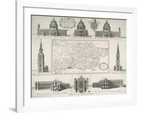 London Churches-null-Framed Giclee Print