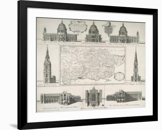 London Churches-null-Framed Giclee Print