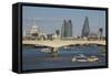 London City Skyline 1-Charles Bowman-Framed Stretched Canvas