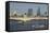 London City Skyline 1-Charles Bowman-Framed Stretched Canvas