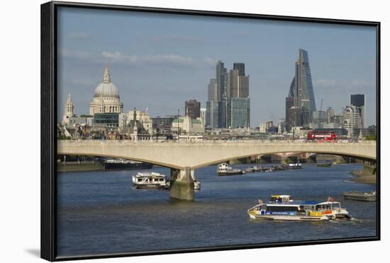 London City Skyline 1-Charles Bowman-Framed Photographic Print