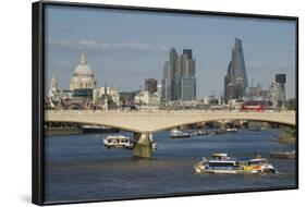 London City Skyline 1-Charles Bowman-Framed Photographic Print