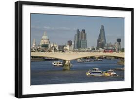 London City Skyline 1-Charles Bowman-Framed Photographic Print