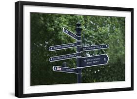 London City Street Signs-null-Framed Art Print