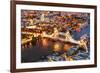 London Cityscape IV - In the Style of Oil Painting-Philippe Hugonnard-Framed Giclee Print