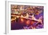 London Cityscape V - In the Style of Oil Painting-Philippe Hugonnard-Framed Giclee Print