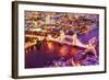 London Cityscape V - In the Style of Oil Painting-Philippe Hugonnard-Framed Giclee Print