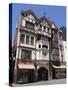 London Court, a Mock-Tudor Shopping Arcade, Built 1937, Hay Street, Perth, Western Australia, Austr-Stuart Forster-Stretched Canvas