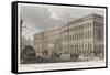 London Custom House-Thomas H Shepherd-Framed Stretched Canvas