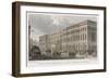 London Custom House-Thomas H Shepherd-Framed Art Print