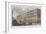 London Custom House-Thomas H Shepherd-Framed Art Print