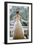 London Debutante Julia Williamson on Balcony of Hyde Park Hotel, London, 1957-Mark Kauffman-Framed Photographic Print