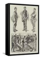 London Dock Strike of 1889-William Douglas Almond-Framed Stretched Canvas