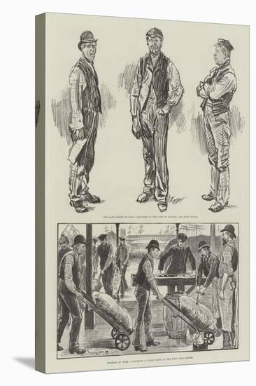 London Dock Strike of 1889-William Douglas Almond-Stretched Canvas