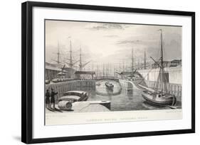 London Docks-Thomas Hosmer Shepherd-Framed Giclee Print