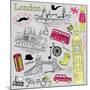 London Doodles-Alisa Foytik-Mounted Art Print