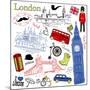 London Doodles-Alisa Foytik-Mounted Art Print