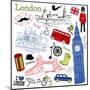 London Doodles-Alisa Foytik-Mounted Art Print