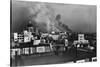 London During Blitz, September 1940-null-Stretched Canvas