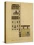 London, Elevation of Proposed Studio in Glebe Place and Upper Cheyne Walk, 1920-Charles Rennie Mackintosh-Stretched Canvas