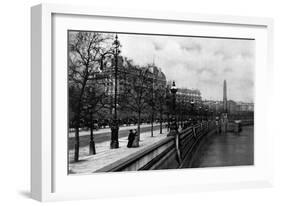 London, Embankment-null-Framed Art Print