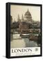 London, England - Great Western Railway St. Paul's Travel Poster-null-Framed Poster