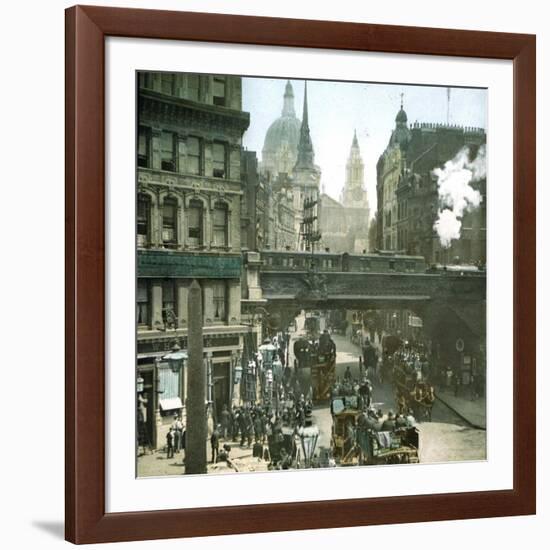 London (England), Ludgate Hill-Leon, Levy et Fils-Framed Photographic Print