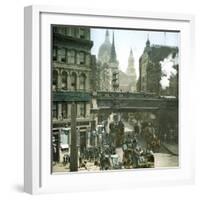 London (England), Ludgate Hill-Leon, Levy et Fils-Framed Photographic Print