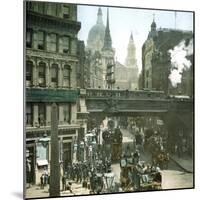 London (England), Ludgate Hill-Leon, Levy et Fils-Mounted Photographic Print