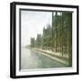 London (England), Perspective of the Parliament-Leon, Levy et Fils-Framed Photographic Print