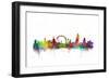 London England Skyline-Michael Tompsett-Framed Art Print