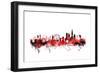 London England Skyline-Michael Tompsett-Framed Art Print