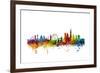 London England Skyline-Michael Tompsett-Framed Art Print