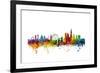 London England Skyline-Michael Tompsett-Framed Art Print