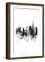 London England Skyline-Michael Tompsett-Framed Art Print