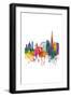 London England Skyline-Michael Tompsett-Framed Art Print