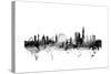 London England Skyline-Michael Tompsett-Stretched Canvas