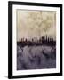 London England Skyline-Michael Tompsett-Framed Art Print