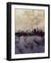 London England Skyline-Michael Tompsett-Framed Art Print